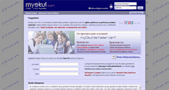 Desktop Screenshot of myokul.com